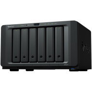 Synology DiskStation DS1621+,Tower,6-Bay 3.5' SATA HDD/SSD, 2 x M.2 2280 NVMe SSD, CPU AMD Ryzen Quad-Core 2.2 GHz, 4 GB DDR4, 4 x RJ-45 1 GbE LAN, 3 x USB 3.0, 2 x eSATA (Expandable to 16 Bays with 2 x DX517), 1 x Gen3 x8 PCIe,5.1kg, 3y warranty Desktop 