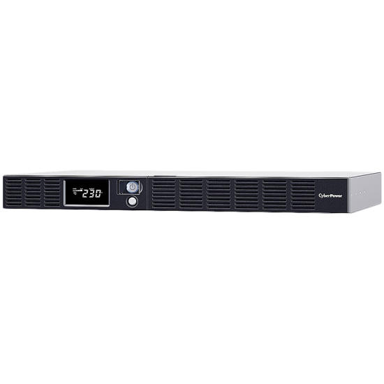 CyberPower 1U Rackmount UPS AVR, 1500VA/900W, Line-Interactive, LCD display, 6x IEC C13, Runtime at 600W ( min ):7min; OR1500ERM1U Непрекъсваемо Токозахранване