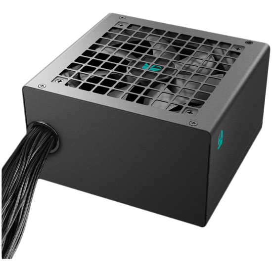 DeepCool Gamer Storm, PF600X, 600W, 80 Plus BRONZE, Cybenetics Bronze, Taiwanese + Japanese Capacitors, Black Sleeved Cables, Hydro Bearing 120mm Fan, OPP/OVP/OCP/SCP/OTP/UVP/SIP/NLO, R-PF600X-HD0B-JGEU, 3Y Захранване