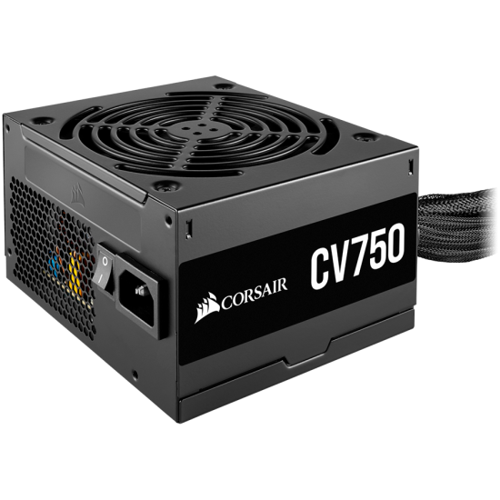 CORSAIR CV Series, CV750, 750 Watt, Dual EPS, 80 PLUS Bronze, EU Version Захранване