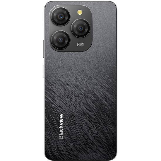 Blackview Shark 9 5G (6.67-inch HD+IPS,720*1604 Resolution, 90Hz Refresh Rate,85% Screen-to-body Ratio, 8 GB RAM & 256GB ROM, LPDDR4X+ UFS2.2, DokeOS 4.0 Based on Android 14, 5000mAh; 18W Fast Charging, Black) Смартфони