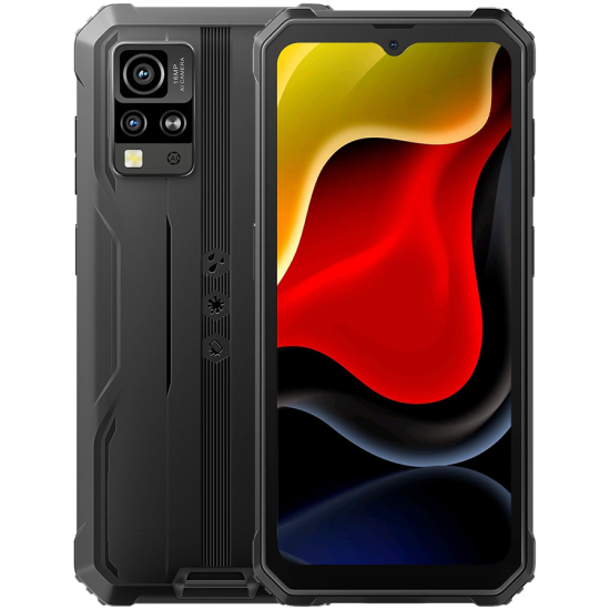 Blackview Rugged phone  BV4800 SE 4G 6.56-inch HD+ IPS 720x1612 T615 Octa-core 1.8GHz 4GB/64GB 5100mAh NO Charger 8MP Front/16+2MP Rear camera Android 15 Black Смартфони