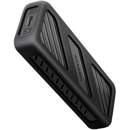 AXAGON EEM2-20G USB-C 3.2 Gen 2x2 20Gbps - M.2 NVMe SSD ARMORED 30-80mm ALU box Чекмедже за диск