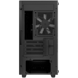 DeepCool CC360 ARGB, Mid Tower, Mini-ITX/Micro-ATX, 1xUSB3.0, 1xUSB2.0, 1xAudio, 3x120mm Pre-Installed ARGB Fans, Tempered Glass, Mesh Panel, Black, R-CC360-BKAPM3-G-1 Шаси