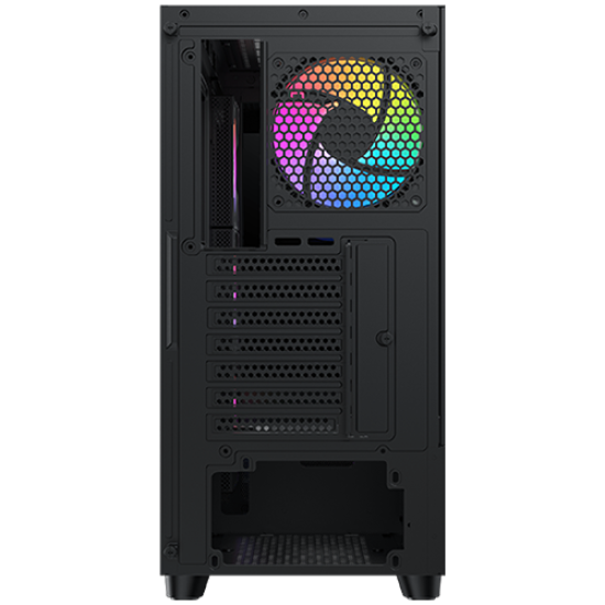 Xigmatek Endorphin Air V2 EN41822 Black, E-ATX/ATX/M-ATX/MINI ITX, USB3.0 X2, TYPE C X1, HD AUDIO, Mesh PSU Shroud, 2PCS Seamless TG, 4PCS S20A&Galaxy II Box & Remote Шаси