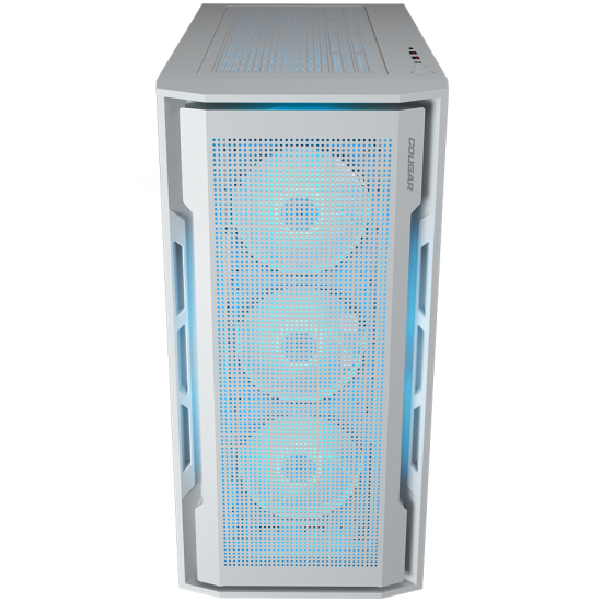 COUGAR UNIFACE RGB PC Case, Mid Tower, White Шаси
