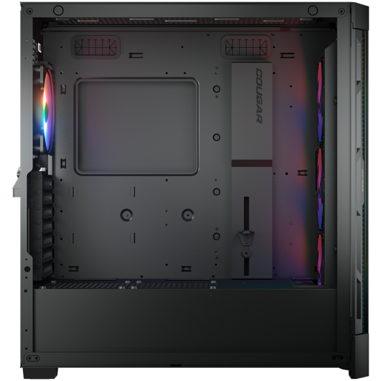 COUGAR DUOFACE PRO RGB PC Case, Mid Tower, Black Шаси