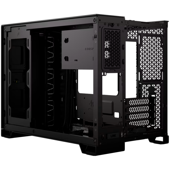 Case Corsair 2500D AIRFLOW, Tempered Glass,Micro-ATX, Black Шаси