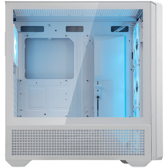 COUGAR Case MX600 RGB White, Full Tower, Mini ITX/Micro ATX / ATX / CEB / E-ATX, Type-C, USB 3.0 x 2, USB 2.0 x 1,4 Pole Headset Audio Jack, RGB Button, 120mm ARGB fan, Tempered glass, 235 x 515 x 478 (mm) Шаси