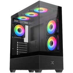 Alphard (BK, EATX, U3x1 & U2x2, Front & Left Seamless TG, 5PCS G20A Reverse & 1PC G20A, ARGB Remote Control Box) Шаси