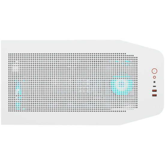 COUGAR FV270 RGB PC Case, Mid tower, White Шаси