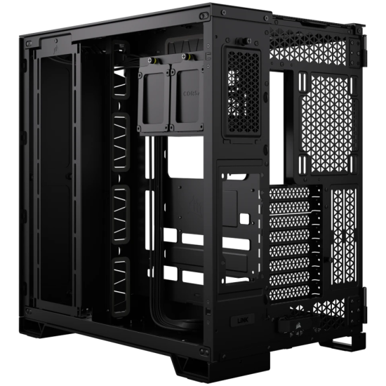 Corsair 6500X Tempered Glass Mid-Tower, Black Шаси