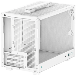 DeepCool CH160 WH, Mini Tower, Mini-ITX, 2xUSB3.0, 1xType-C Gen 2, 1xAudio, Mesh Panel, White, R-CH160-WHNGI0-G-1 Шаси