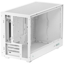 DeepCool CH260 WH, Mini Tower, Mini-ITX, 2xUSB3.0, 1xType-C Gen 2, 1xAudio, Mesh Panel, White, 2Y, R-CH260-WHNGM0-G-1 Шаси