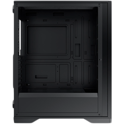 Xigmatek LUX S EN48281, Black, ATX/M-ATX/Mini ITX, U3x1+U2x2, Metal Vents FP & Left TG, 4PCS X24A Fan & Galaxy II Fan Control Kit) Шаси