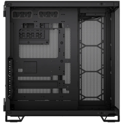 Corsair 6500X Tempered Glass Mid-Tower, Black/Obsidian Aluminum Шаси
