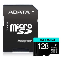 ADATA SDMICRO 128GB UHS-I_U3 CL10 V30 PLASTIC