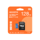 ADATA SDMICRO 128GB UHS-I CL10A1 PLASTIC