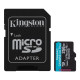 KINGSTON SDMICRO 256GB UHS-I CL10 PLASTIC