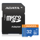 ADATA SDMICRO 32GB UHS-I CL10A1 PLASTIC