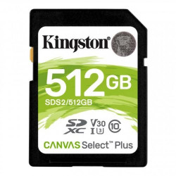 KINGSTON SD 512GB UHS-I CL10 PLASTIC