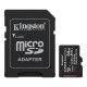 KINGSTON SDMICRO 64GB UHS-I CL10 PLASTIC