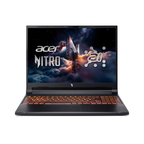 ACER NITRO V16 AMD AI 7 350 32G RTX5050 1TB_SSD 16 WUXGA 180HZ M2 COMBO BLACK BACKLIT