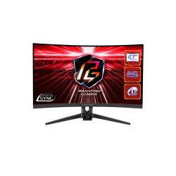 ASROCK 27 FHD 240Hz VA 1ms MPRT 16:9 HDMI DP AUDIO FFREE HDR CURVED SWIVEL