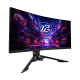 ASROCK 34 WQHD 180Hz VA 1ms 21:9 HDMI DP USB FREESYNC AUDIO HDR SWIVEL CURVED
