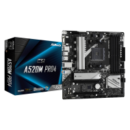 ASROCK A520 4xDDR4  4xSATA3  RAID HDMI DP  VGA  2xM2 GLAN        2xPCIEx16