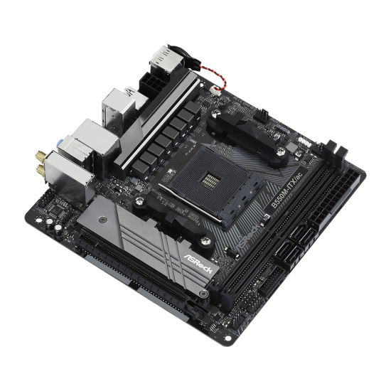 ASROCK B550 2xDDR4  4xSATA3  RAID HDMI DP            1xM2 GLAN        1xPCIEx16                WiFi