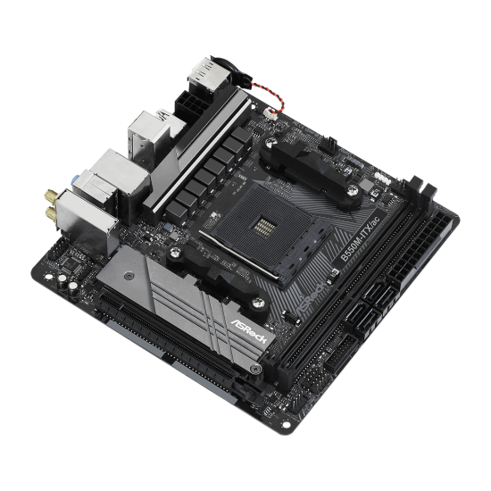 ASROCK B550 2xDDR4  4xSATA3  RAID HDMI DP            1xM2 GLAN        1xPCIEx16                WiFi