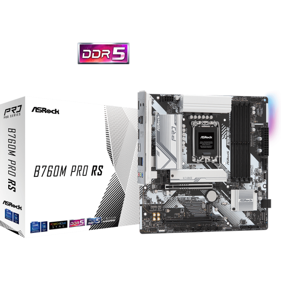 ASROCK B760 4xDDR5  4xSATA3  RAID HDMI DP            3xM2 GLAN        2xPCIEx16