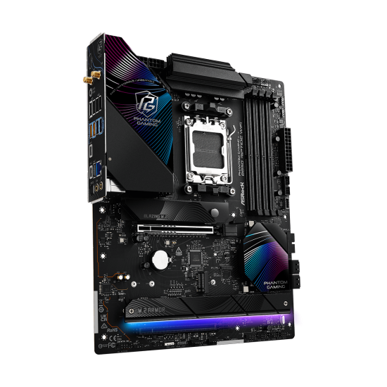 ASROCK B850 4xDDR5  4xSATA3  RAID HDMI                  4xM2 GLAN        2xPCIEx16             WiFi