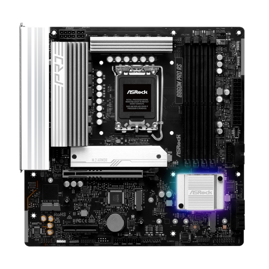 ASROCK B860 4xDDR5  4xSATA3  RAID HDMI DP            3xM2 GLAN        1xPCIEx16 1xPCIEx4