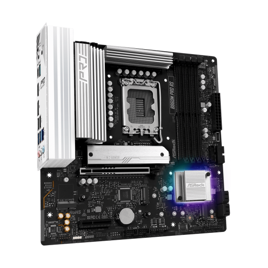 ASROCK B860 4xDDR5  4xSATA3  RAID HDMI DP            3xM2 GLAN        1xPCIEx16 1xPCIEx4