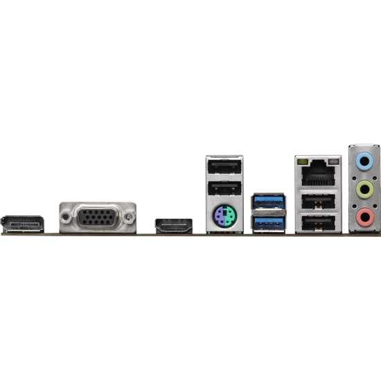 ASROCK H610 2xDDR4  4xSATA3            HDMI DP VGA   1xM2 GLAN        1xPCIEx16 1xPCIEx1