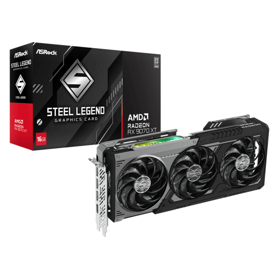 ASROCK AMD RX9070XT HDMI DP 256B 16GB ACTIVE