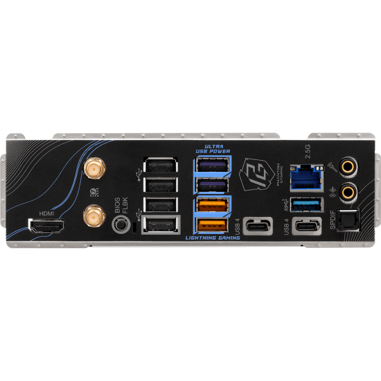 ASROCK X870 4xDDR5  4xSATA3  RAID HDMI                  3xM2 GLAN        3xPCIEx16             WiFi