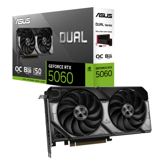 ASUS NVIDIA RTX5060 HDMI DP 128B 8GB ACTIVE