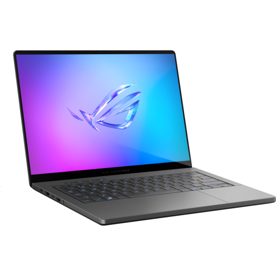 ASUS ROG ZEPHYRUS G14 AMD R9 HX370 32GB 1TB RTX 5070TI 14 3K OLED 120HZ GRAY WIN 11 HOME