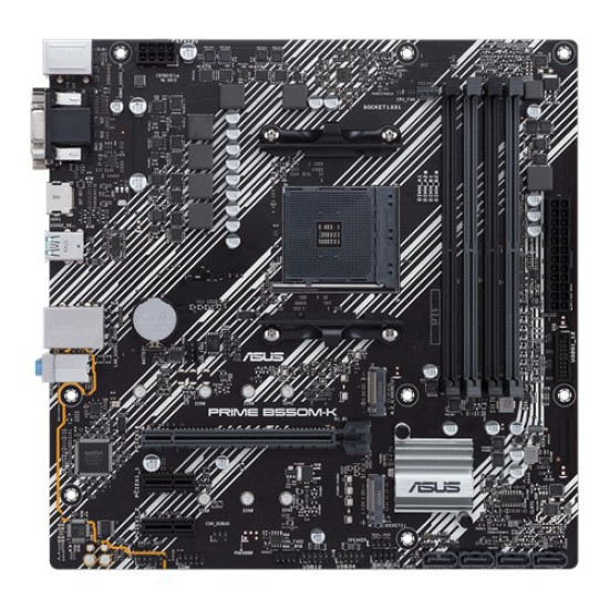 ASUS B550 4xDDR4  4xSATA3  RAID HDMI DVI VGA    2xM2 GLAN        1xPCIEx16 2xPCIEx1 