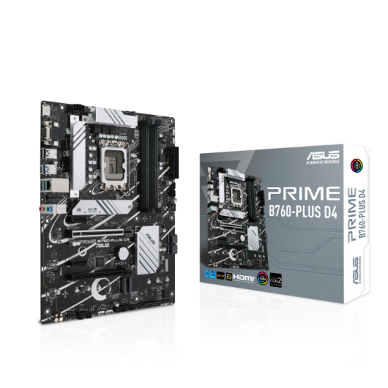 ASUS Z760 4xDDR4  4xSATA3 RAID HDMI DP VGA 3xM2 GLAN        2xPCIEx16 2xPCIEx1 