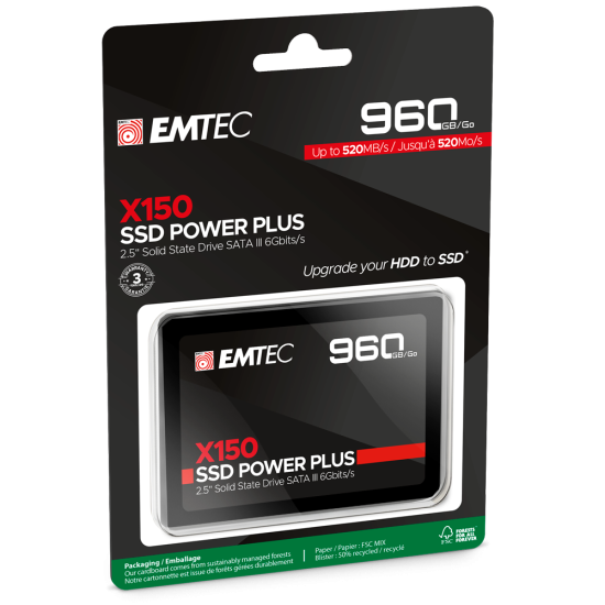 EMTEC SSD 960GB INT SATA3 2.5