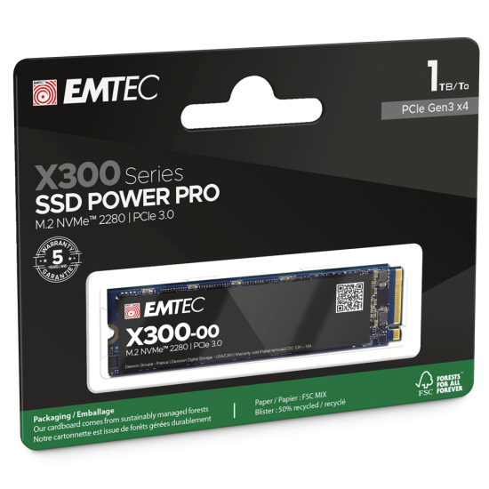 EMTEC SSD 1TB INT M2_PCI-E_GEN3 2280 NVMe