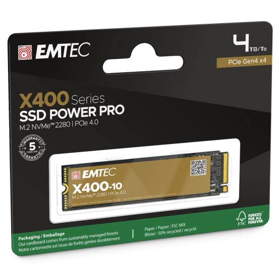 EMTEC SSD 4?B INT M2_PCI-E_GEN4 2280 NVMe 