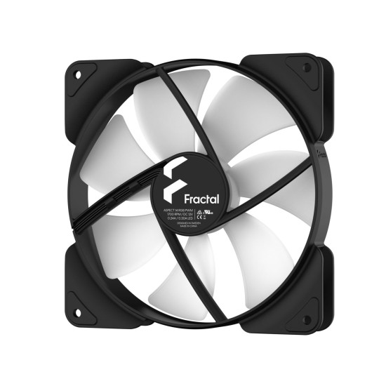 FRACTAL DESIGN ASPECT 14 140MM RGB PWM BLK