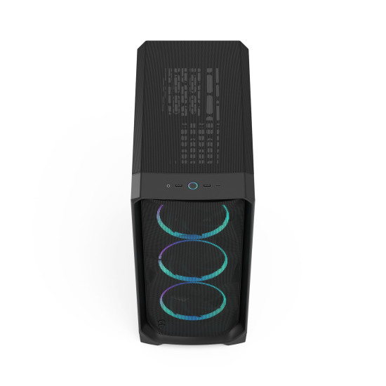 FRACTAL DESIGN CASE ATX MID_TOWER BLACK