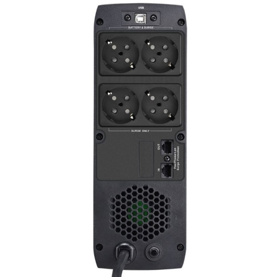 FORTRON UPS LINE_INTERACTIVE 1200VA SIMULATED_SINE_WAVE 4xSCHUKO USB_PORT RJ-45