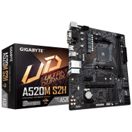 GIGABYTE A520 2xDDR4  4xSATA3  RAID HDMI DVI VGA 1xM2 GLAN        1xPCIEx16 2xPCIEx1